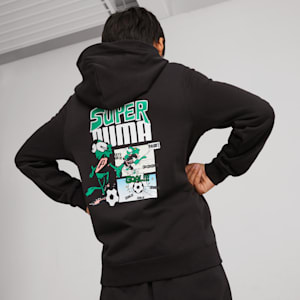 Sudadera con gorra Classics SUPER PUMA para Adolescente, PUMA Black, extralarge